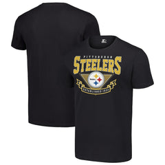Pittsburgh Steelers Starter 80s Inspired Team Logo T-Shirt - Black online
