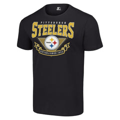 Pittsburgh Steelers Starter 80s Inspired Team Logo T-Shirt - Black online