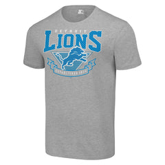 Detroit Lions Starter 80s Inspired Team Logo T-Shirt - Heather Gray on sale