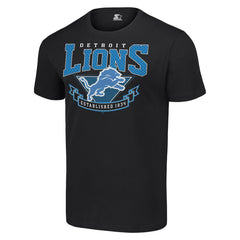 Detroit Lions Starter 80s Inspired Team Logo T-Shirt - Black outlet
