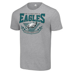 Philadelphia Eagles Starter 80s Inspired Team Logo T-Shirt - Heather Gray outlet
