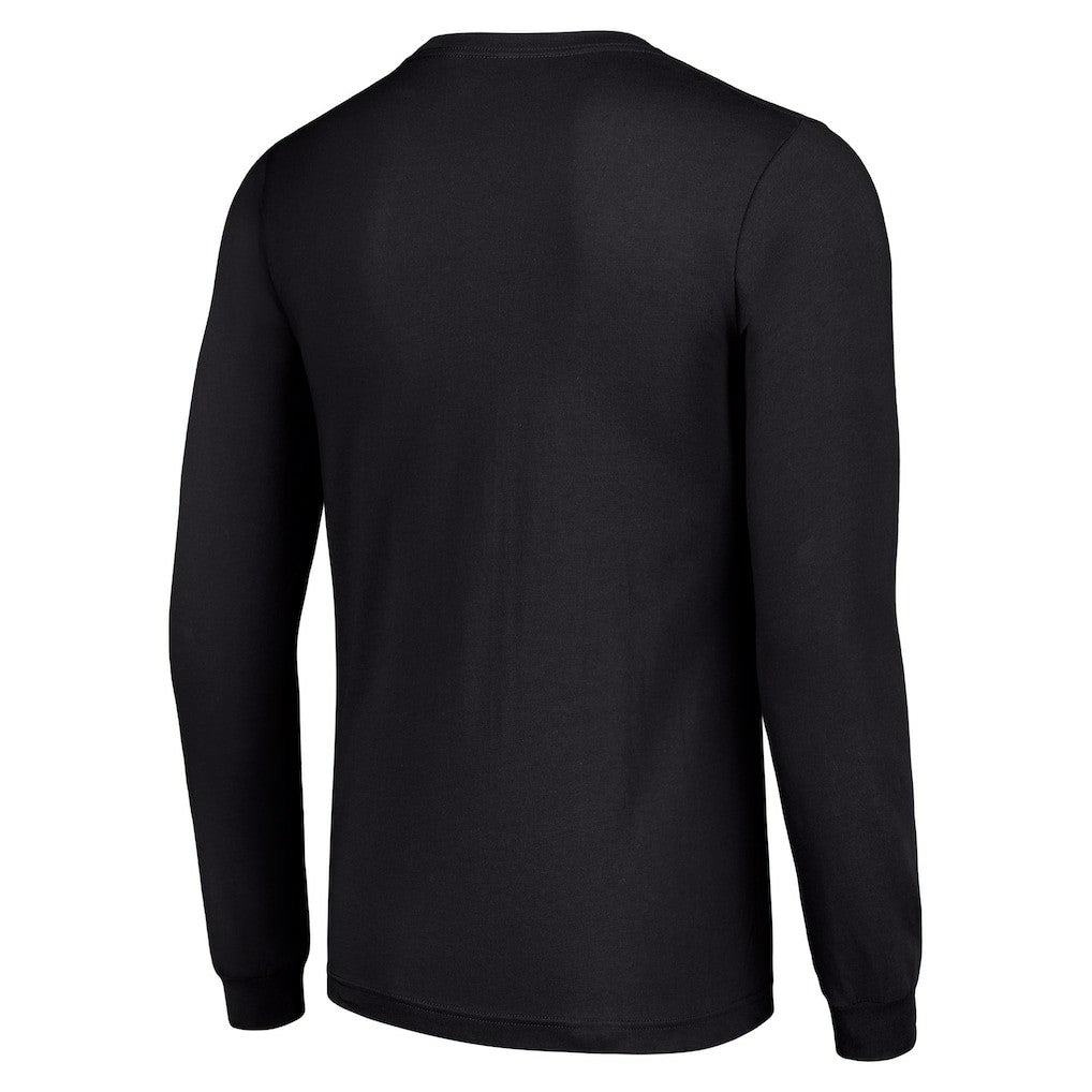 Minnesota Vikings Starter '80s Inspired Team Logo Long Sleeve T-Shirt - Black on sale