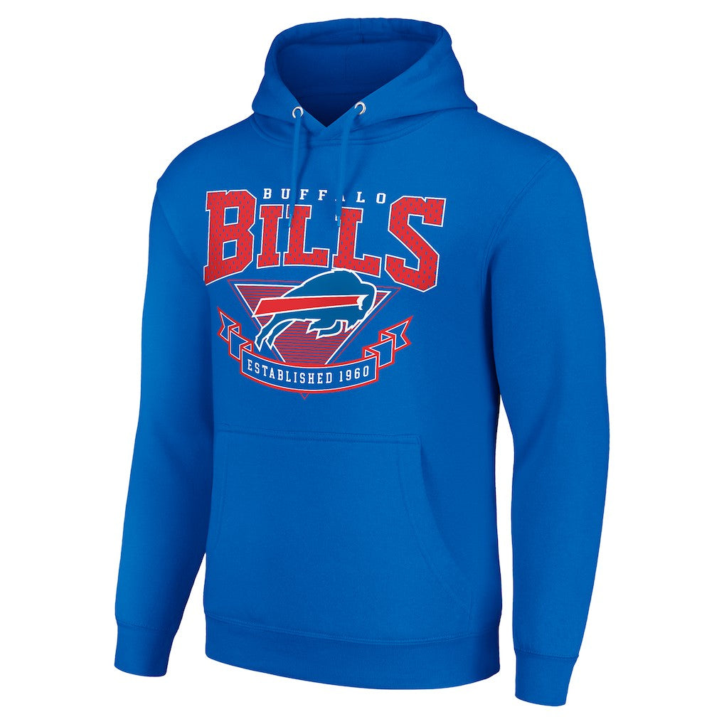 Buffalo Bills Starter ‘80s Inspired Pullover Hoodie - Royal sale