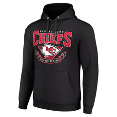 Kansas City Chiefs Starter ‘80s Inspired Pullover Hoodie - Black outlet