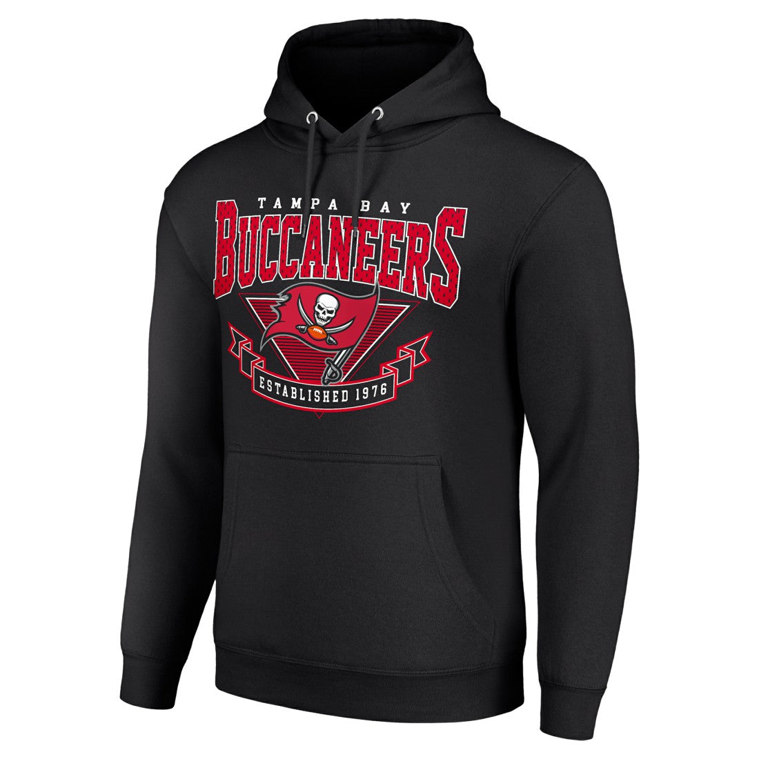 Tampa Bay Buccaneers Starter ‘80s Inspired Pullover Hoodie - Black on sale