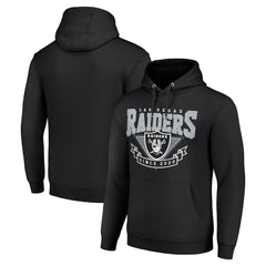 Las Vegas Raiders Starter ‘80s Inspired Pullover Hoodie - Black on sale