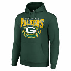 Green Bay Packers Starter ‘80s Inspired Pullover Hoodie - Green on sale