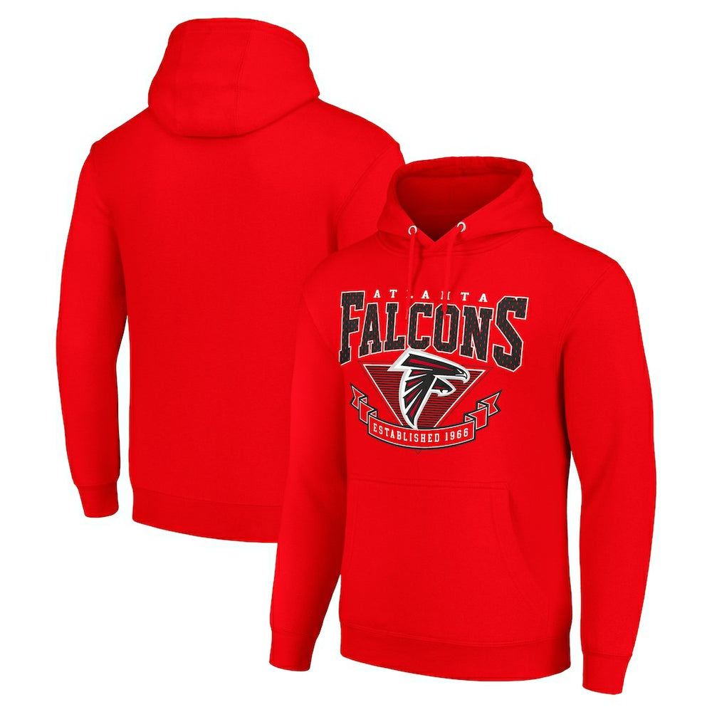 Atlanta Falcons Starter ‘80s Inspired Pullover Hoodie - Red cheap