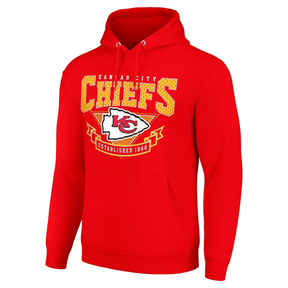Kansas City Chiefs Starter ‘80s Inspired Pullover Hoodie - Red discount