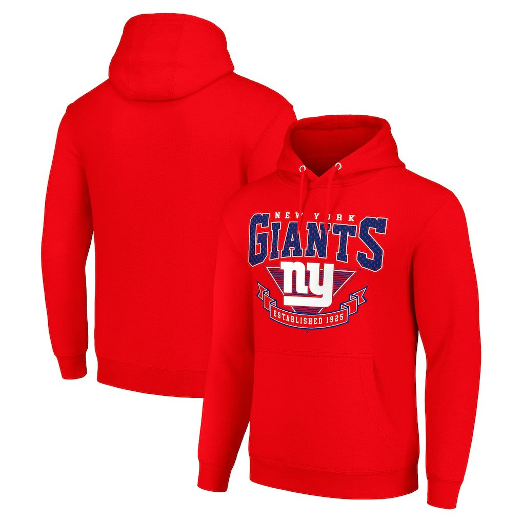 New York Giants Starter ‘80s Inspired Pullover Hoodie - Red on sale