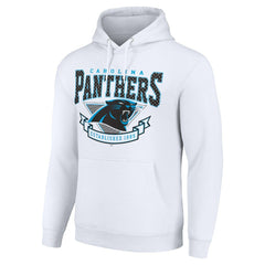 Carolina Panthers Starter ‘80s Inspired Pullover Hoodie - White outlet
