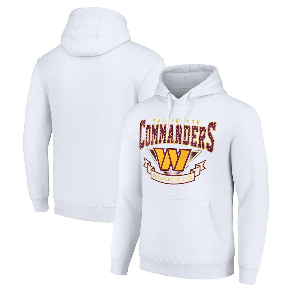 Washington Commanders Starter ‘80s Inspired Pullover Hoodie - White cheap