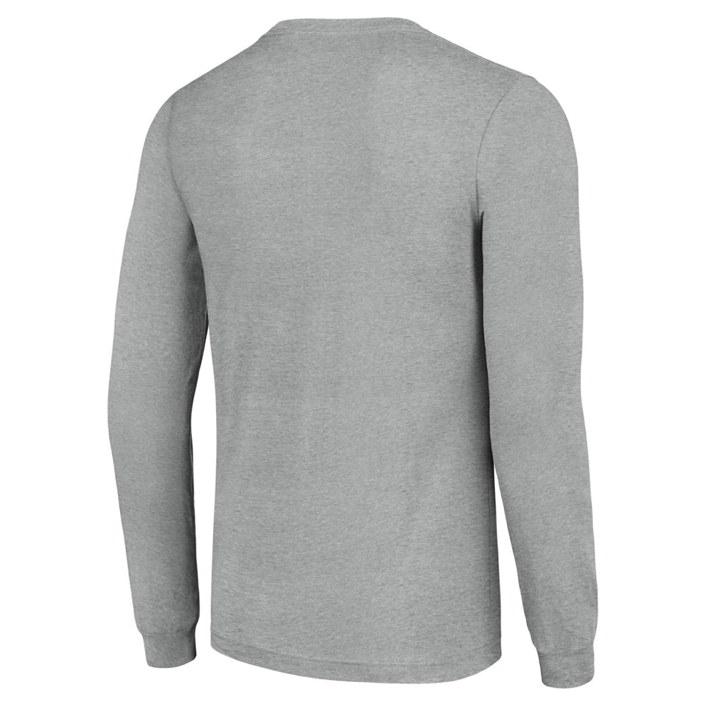 Detroit Lions Starter Player X Logo Graphic Long Sleeve T-Shirt - Heather Gray sale