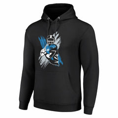 Detroit Lions Starter Player X Fleece Pullover Hoodie - Black cheap