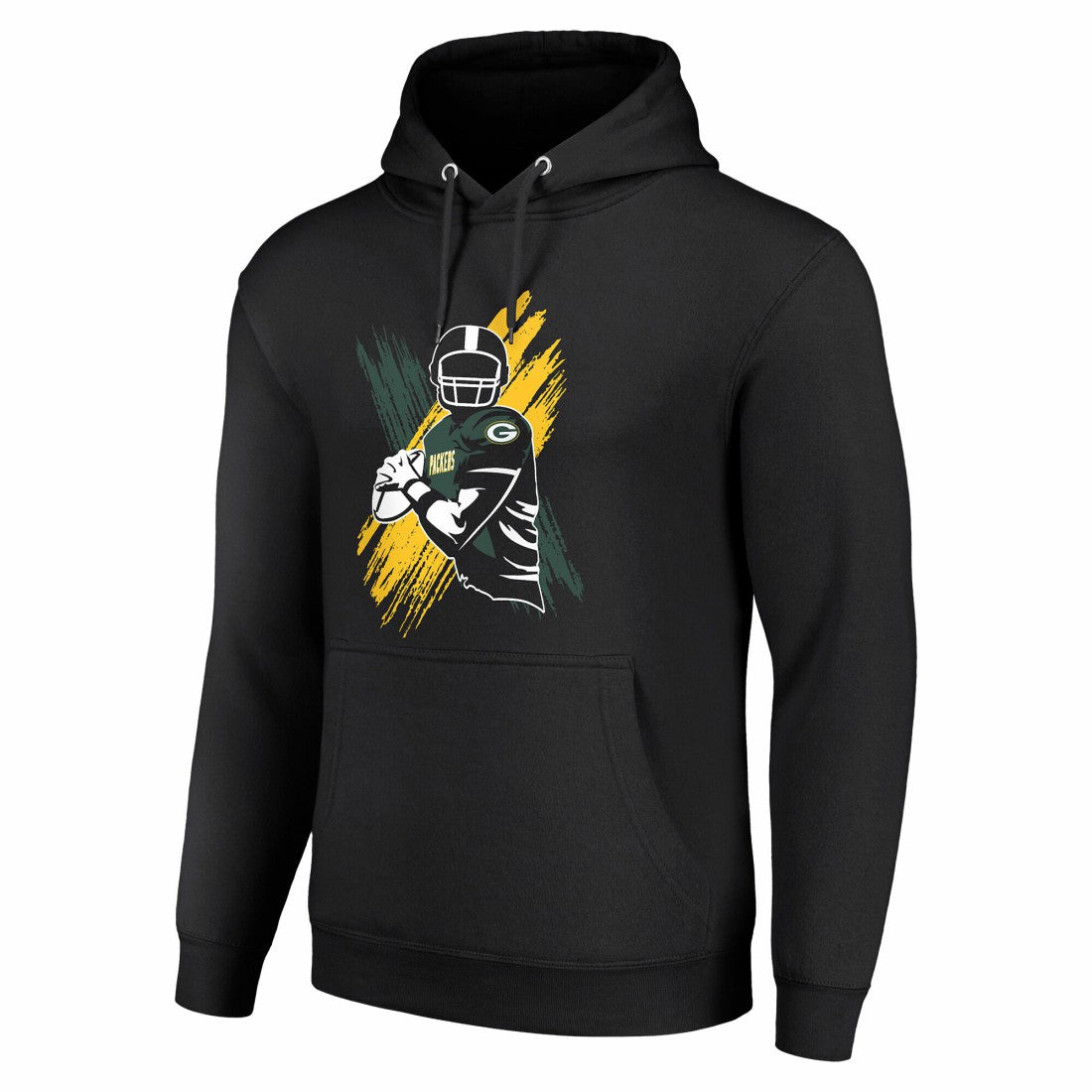 Green Bay Packers Starter Player X Fleece Pullover Hoodie - Black outlet