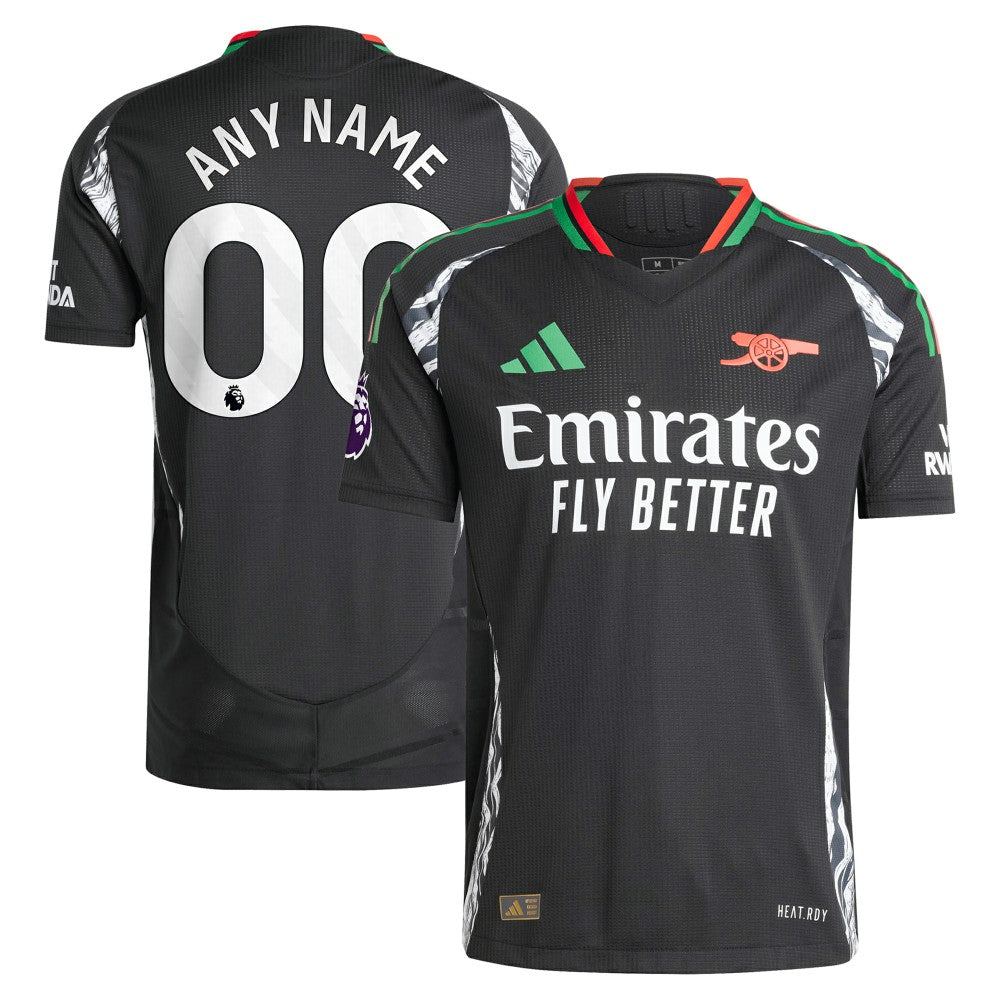 Arsenal 2024/25 Away Custom Jersey - Black online