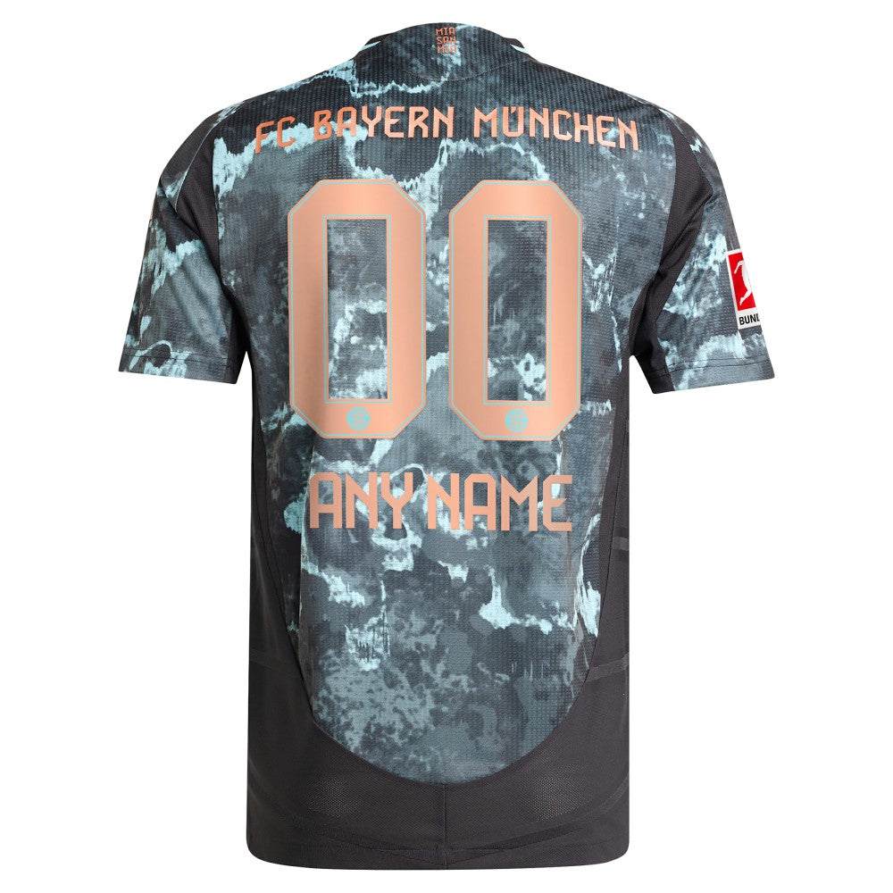 Bayern Munich 2024/25 Away Custom Jersey - Black sale