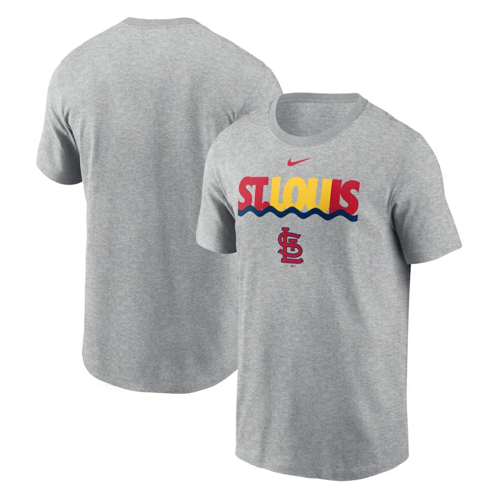 St. Louis Cardinals Local Home Town T-Shirt Heather Charcoal