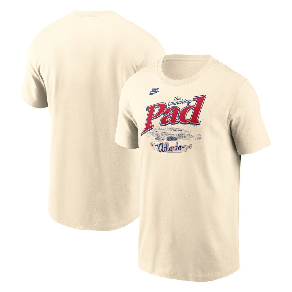 Atlanta Braves Local Home Town T-Shirt Cream