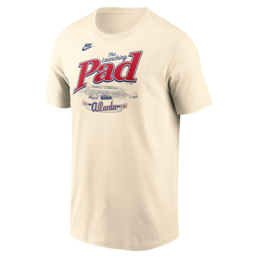 Atlanta Braves Local Home Town T-Shirt Cream