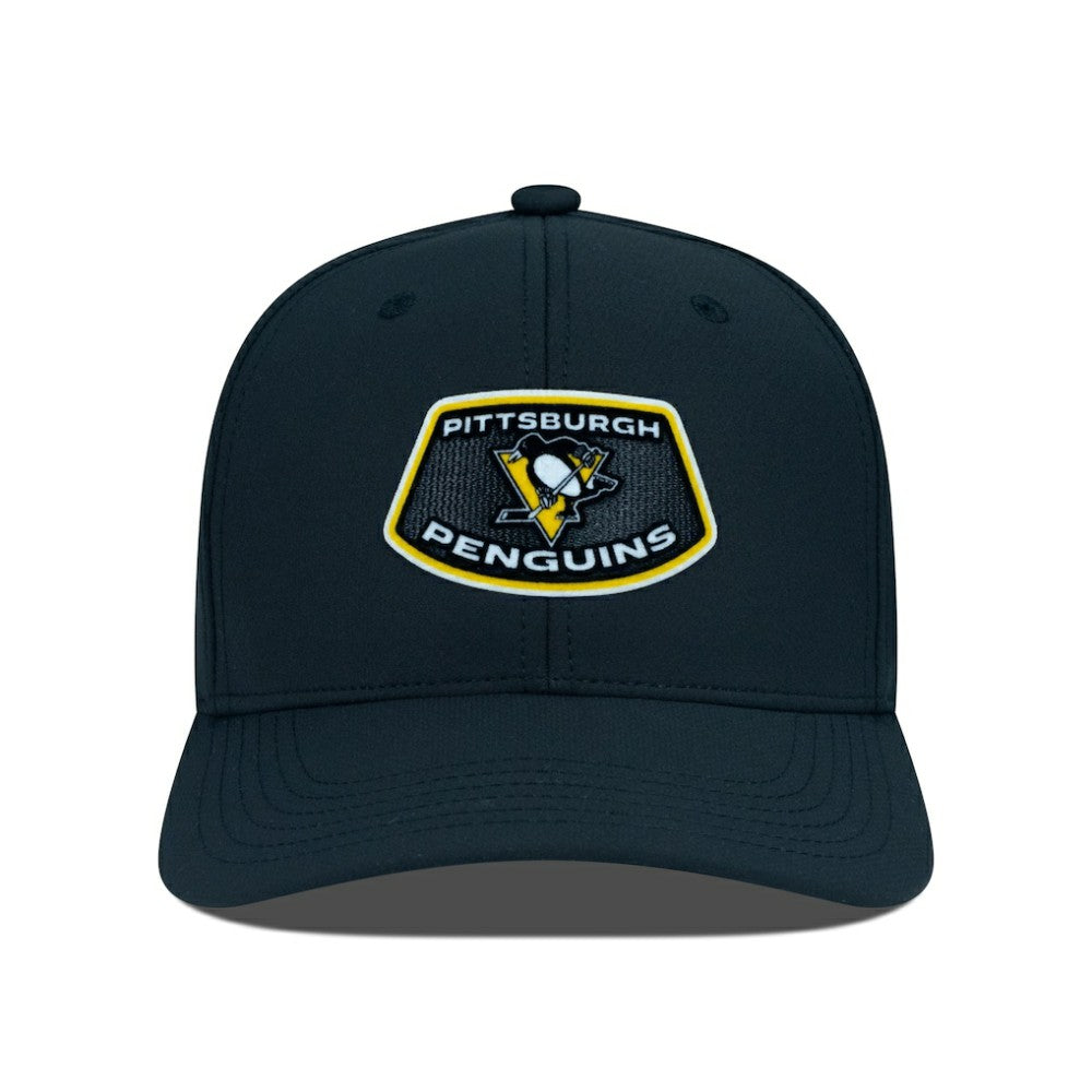 Pittsburgh Penguins Levelwear Rise Skylight Flex Hat - Black Hats