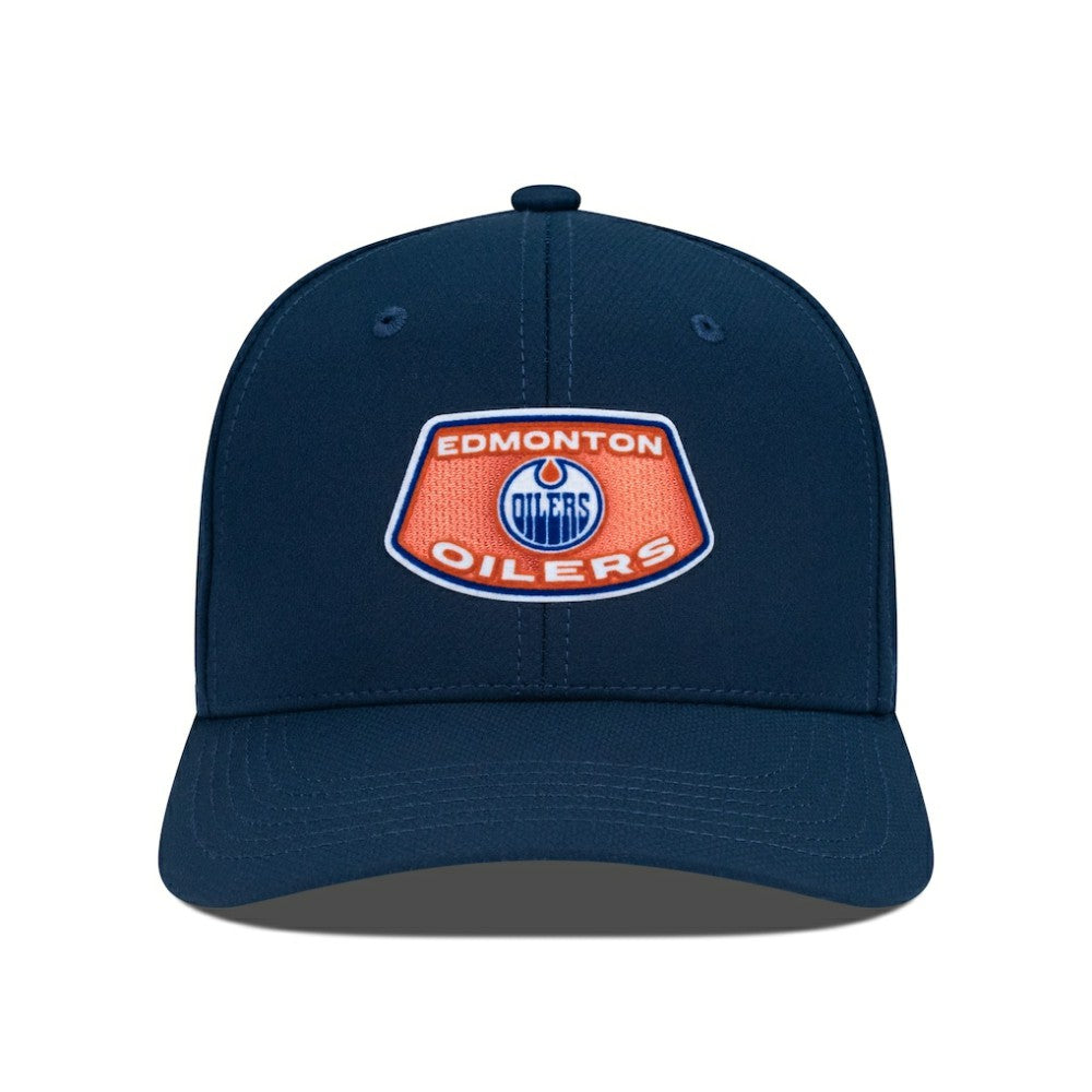 Edmonton Oilers Levelwear Rise Skylight Flex Hat - Navy Hats