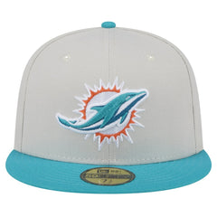 Miami Dolphins New Era Stoney 59FIFTY Fitted Hat on sale