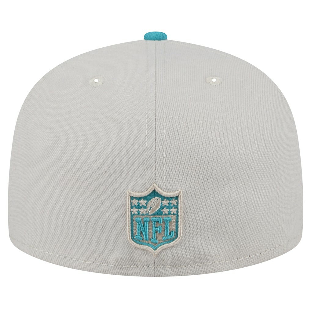 Miami Dolphins New Era Stoney 59FIFTY Fitted Hat on sale