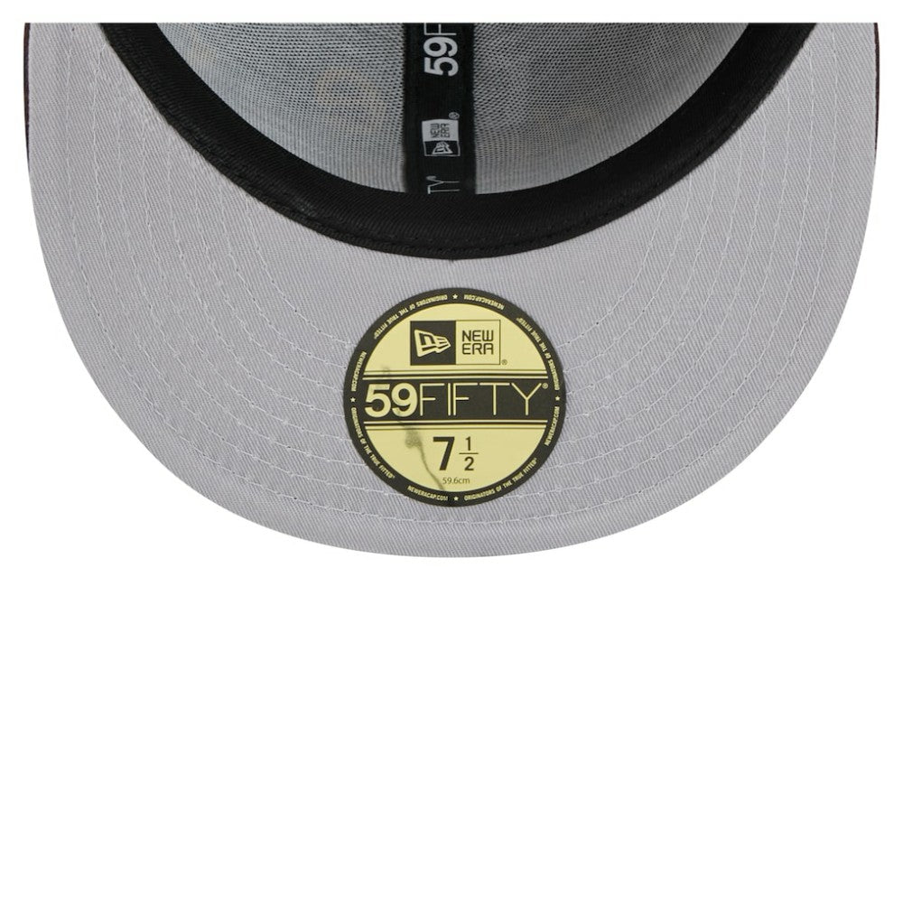 San Diego Padres Team Confetti 59FIFTY Fitted Hat Brown