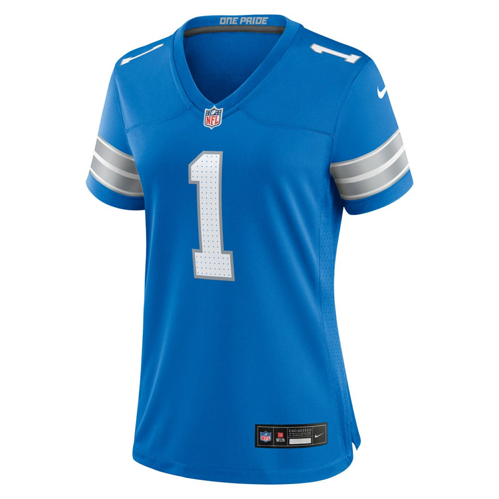 Number 1 Mom Detroit Lions Game Jersey - Blue online