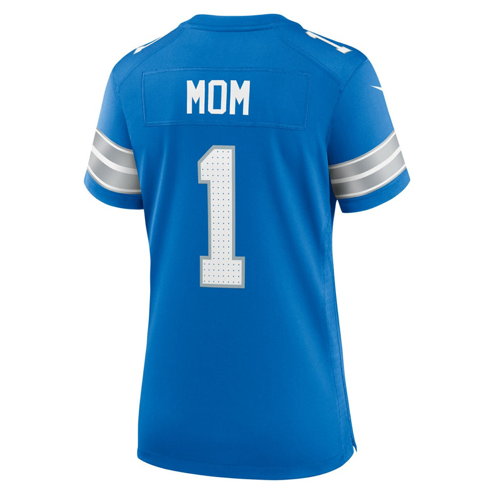 Number 1 Mom Detroit Lions Game Jersey - Blue online