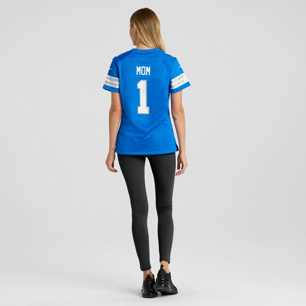 Number 1 Mom Detroit Lions Game Jersey - Blue online