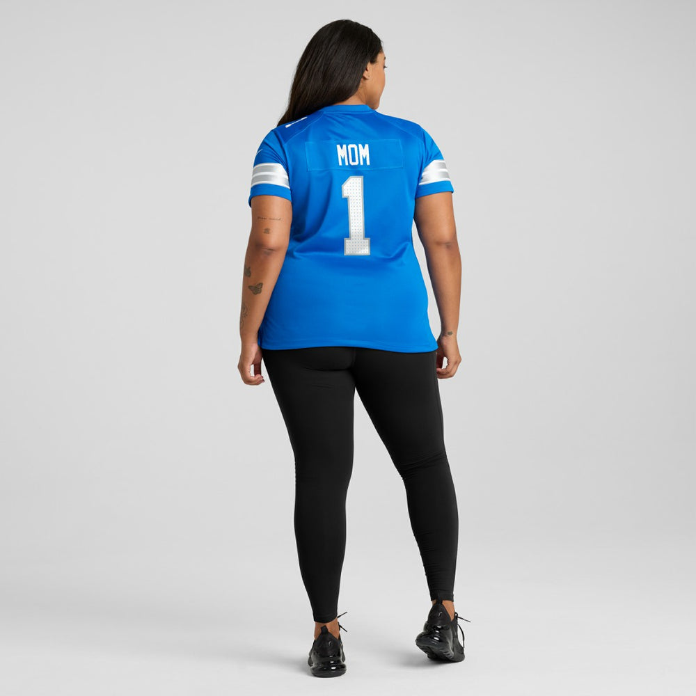 Number 1 Mom Detroit Lions Game Jersey - Blue online