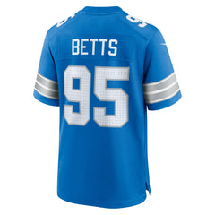 Mathieu Betts Detroit Lions Game Jersey - Blue discount