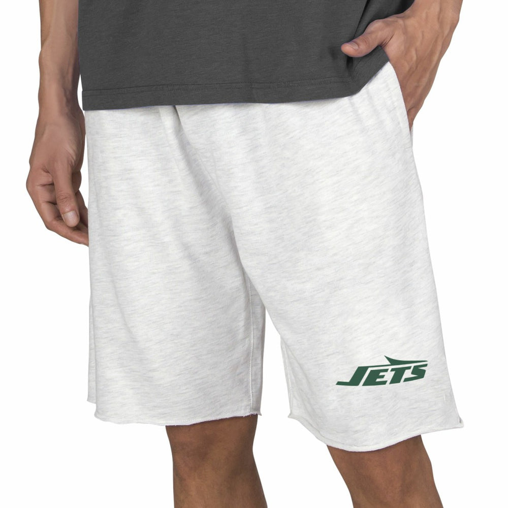 New York Jets Concepts Sport Mainstream Tri-Blend Terry Shorts - Oatmeal sale