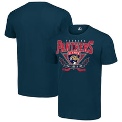 Florida Panthers Starter Team Logo Graphic T-Shirt - Navy T-shirts
