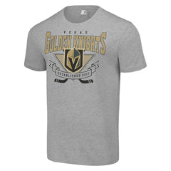 Vegas Golden Knights Starter Team Logo Graphic T-Shirt - Heather Gray T-shirts