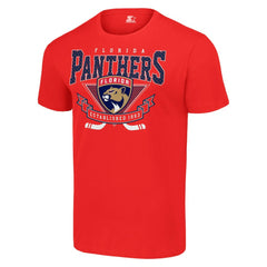 Florida Panthers Starter Team Logo Graphic T-Shirt - Red T-shirts
