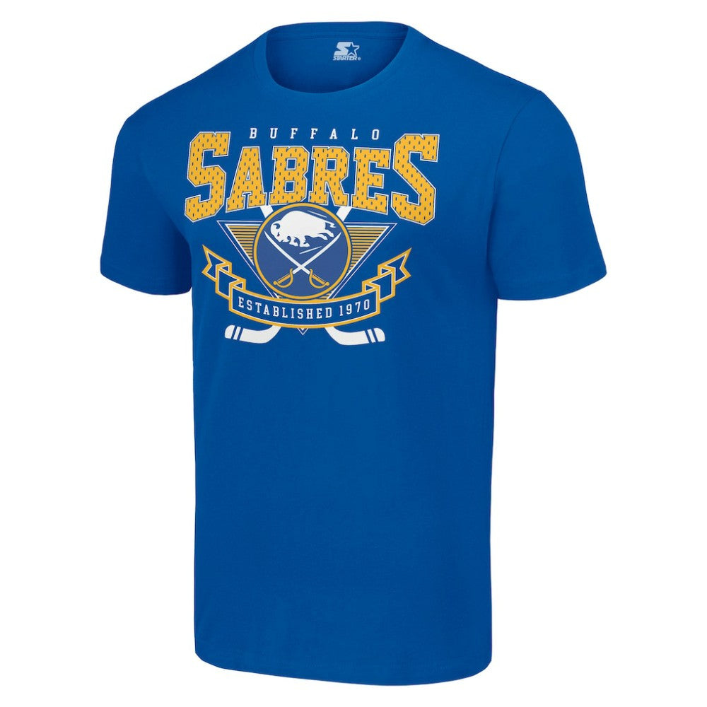 Buffalo Sabres Starter Team Logo Graphic T-Shirt - Royal T-shirts
