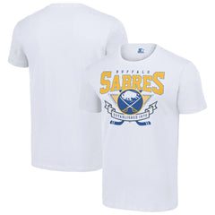 Buffalo Sabres Starter Team Logo Graphic T-Shirt - White T-shirts