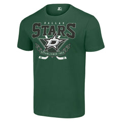 Dallas Stars Starter Team Logo Graphic T-Shirt - Green T-shirts