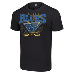 St. Louis Blues Starter Team Logo Graphic T-Shirt - Black T-shirts
