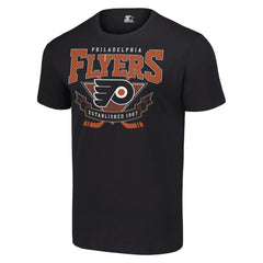 Philadelphia Flyers Starter Team Logo Graphic T-Shirt - Black T-shirts