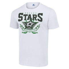 Dallas Stars Starter Team Logo Graphic T-Shirt - White T-shirts