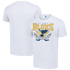 St. Louis Blues Starter Team Logo Graphic T-Shirt - White T-shirts