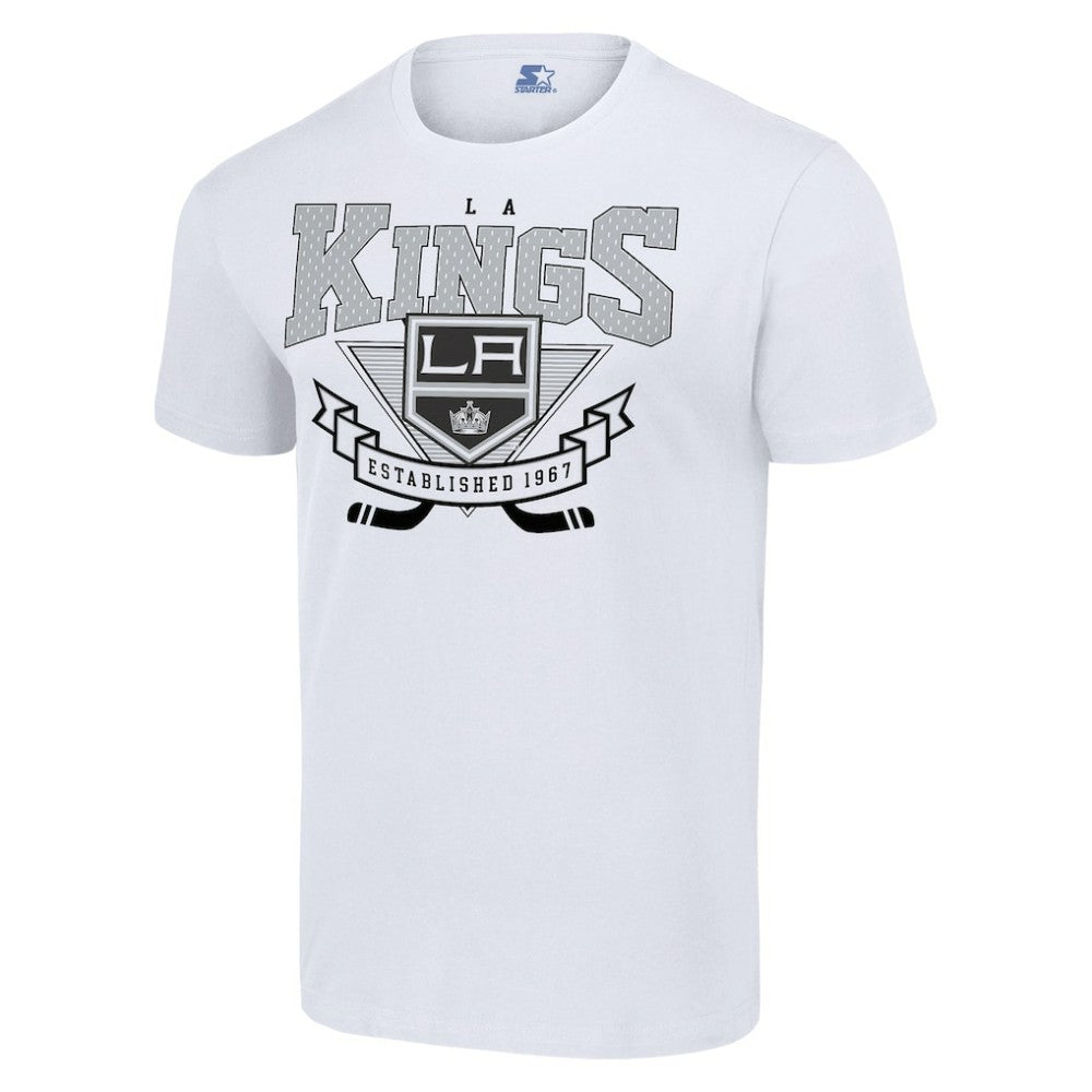 Los Angeles Kings Starter Team Logo Graphic T-Shirt - White T-shirts