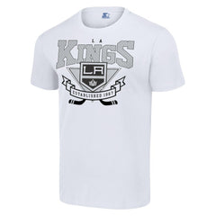 Los Angeles Kings Starter Team Logo Graphic T-Shirt - White T-shirts