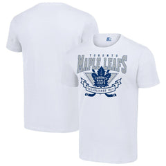 Toronto Maple Leafs Starter Team Logo Graphic T-Shirt - White T-shirts