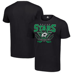 Dallas Stars Starter Team Logo Graphic T-Shirt - Black T-shirts