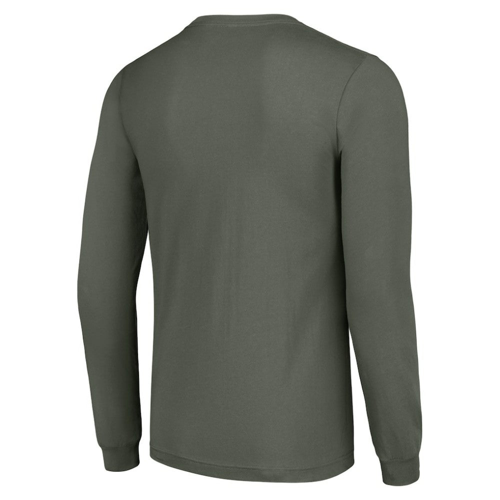 Minnesota Wild Starter Team Logo Graphic Long Sleeve T-Shirt - Olive T-shirts